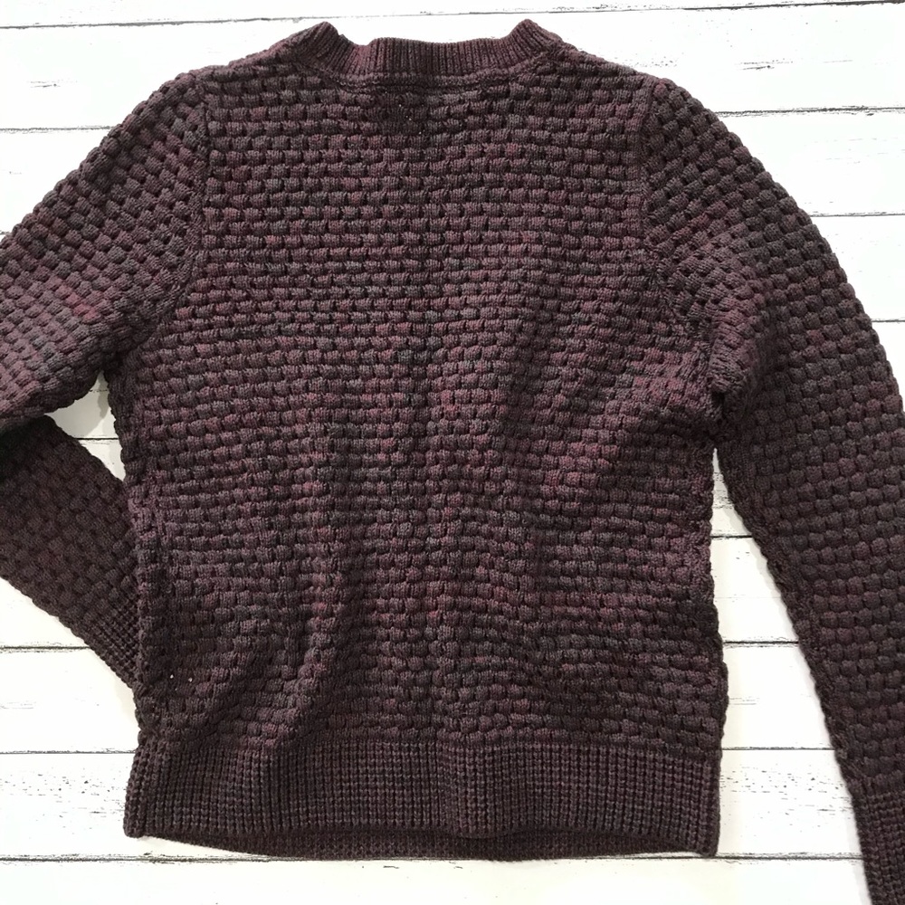 NWOT Victoria’s Secret Slim Fit Chunky Knit Marled Crewneck Sweater - Picture 8 of 16